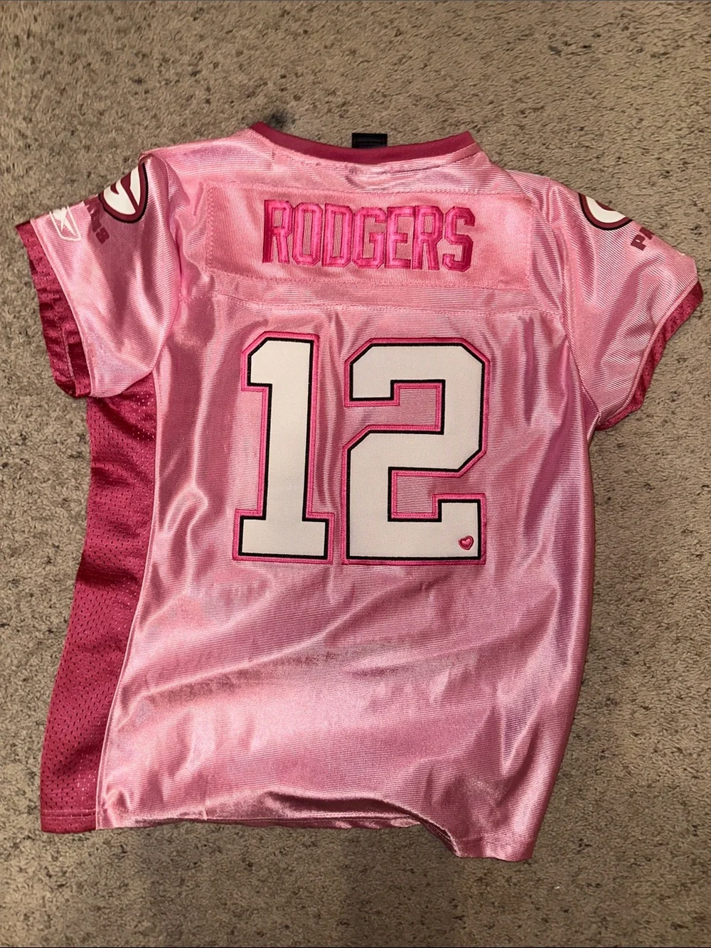 Reebok Pink Packers women’s Jersey - Picture 2 of 2